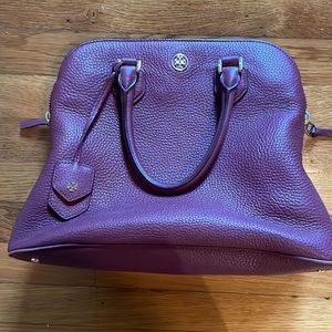 Tory Burch Maroon Purse